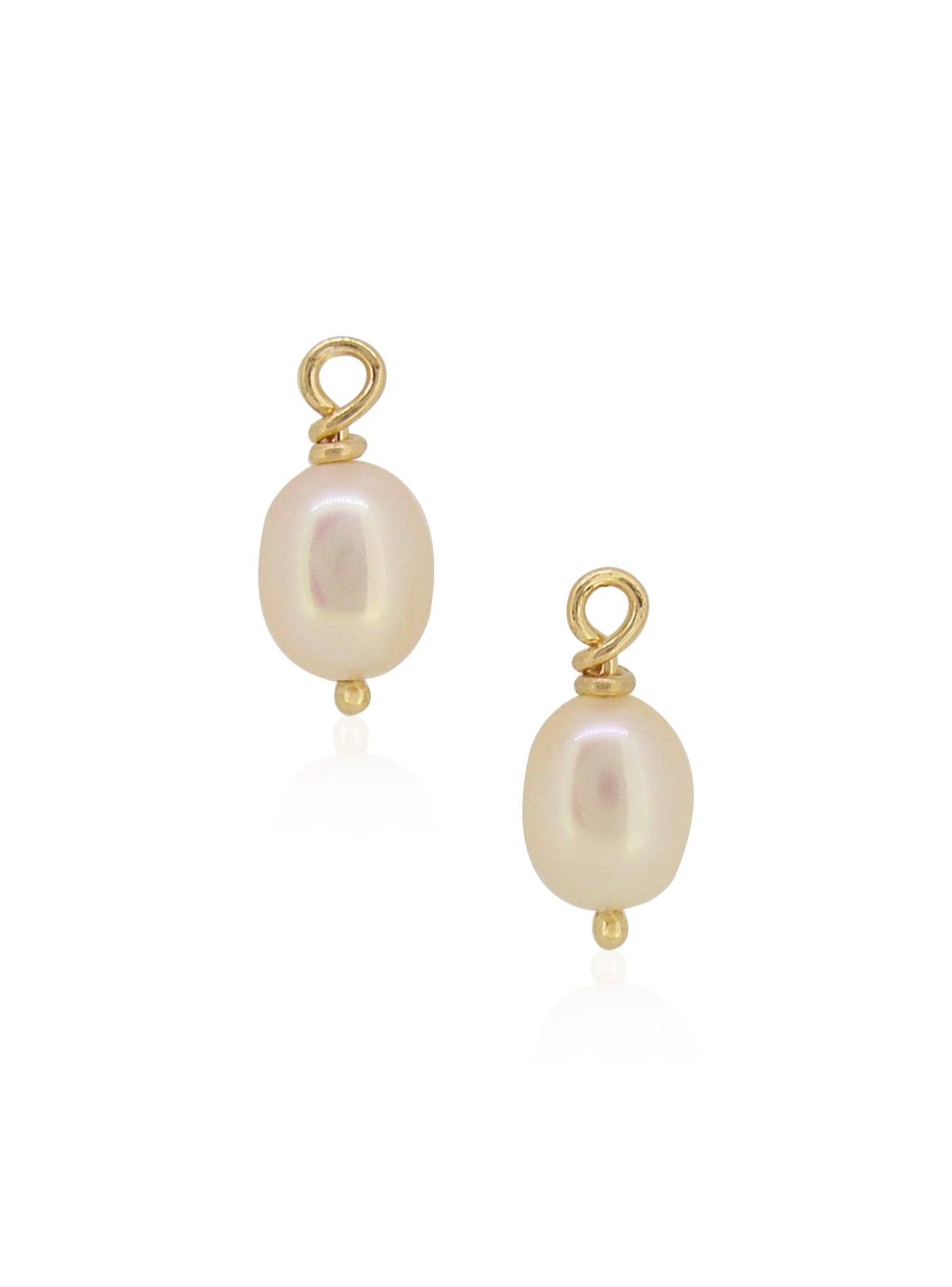Coco Pearl Drops for Sleeper Earrings in 9ct Gold