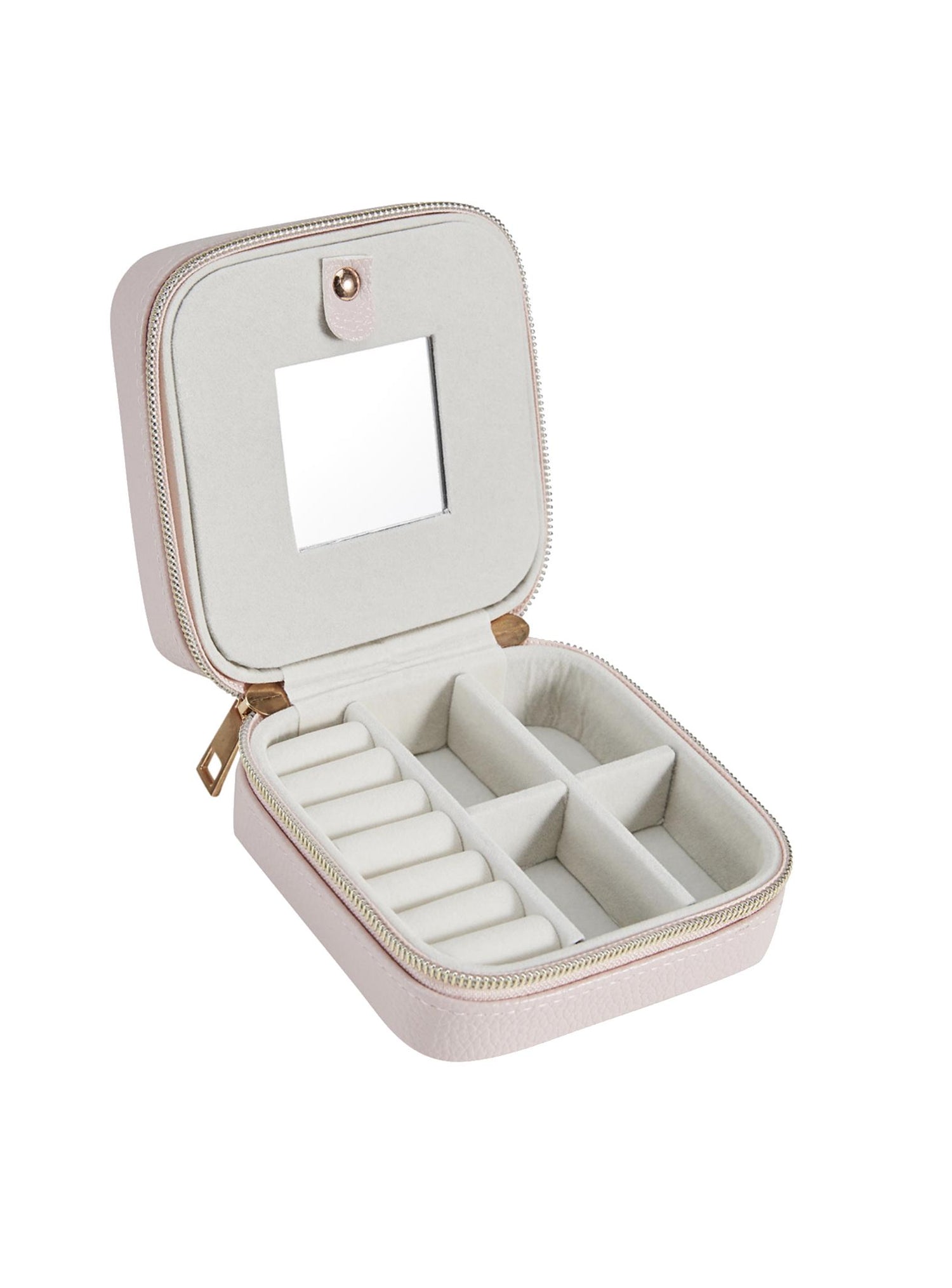Small Purse Jewellery Case in Blush