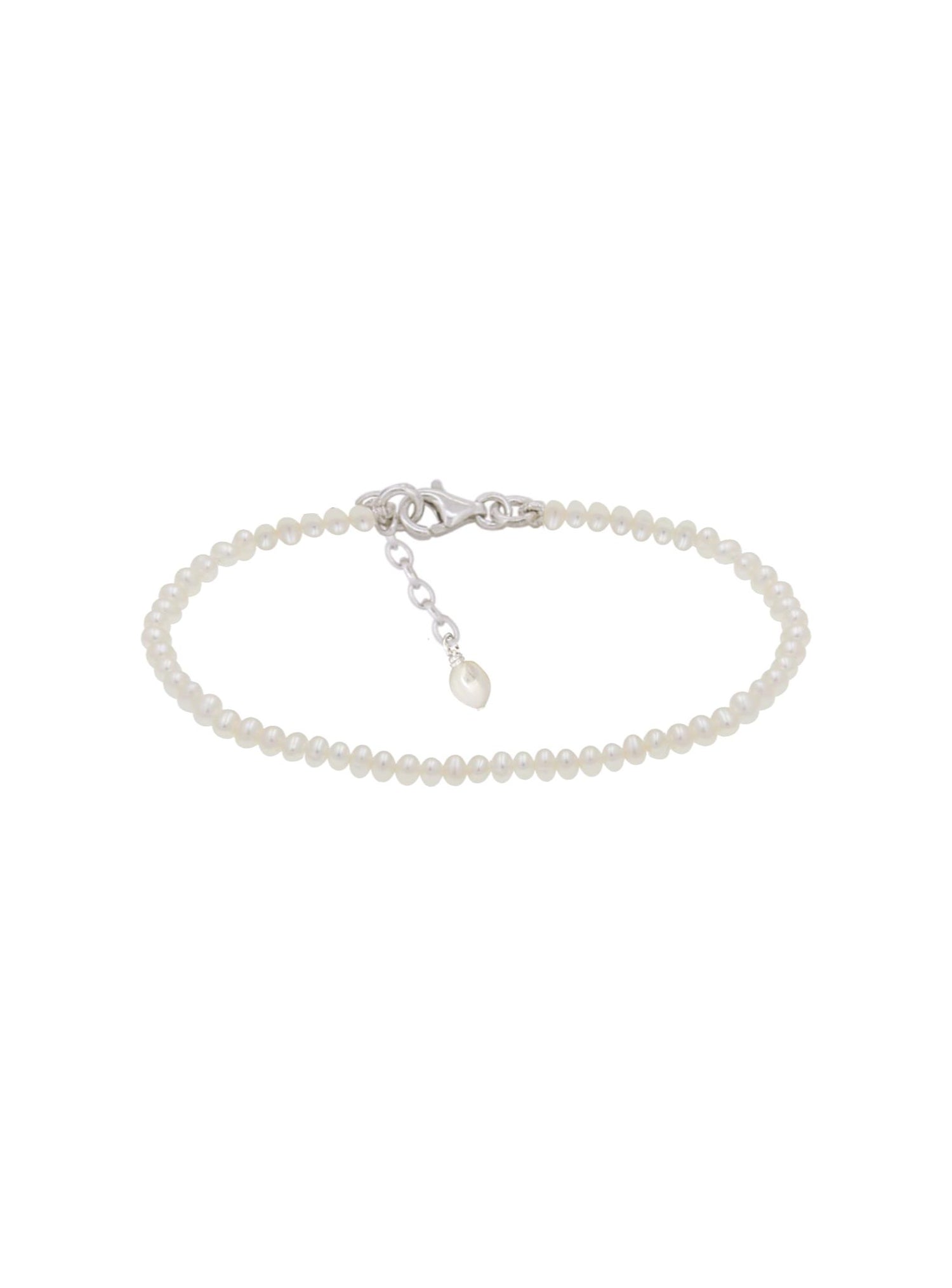 Coco Teenie Tiny Freshwater Seed Pearls in Bracelet