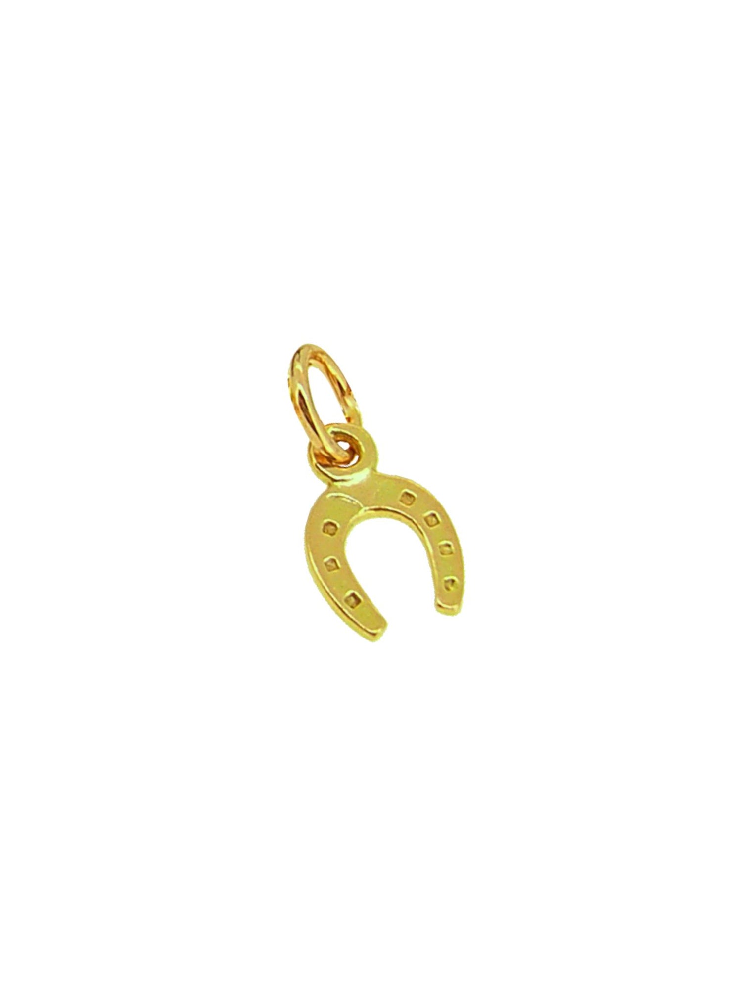 Good Lucky Horseshoe Charm in 9ct Gold