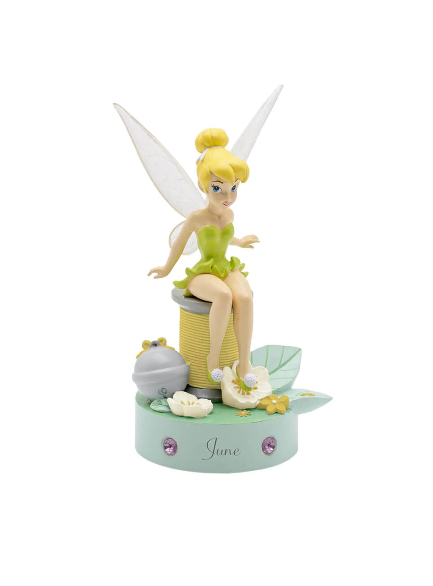 Disney Tinker Bell Birthstone Figurine Keepsake in June