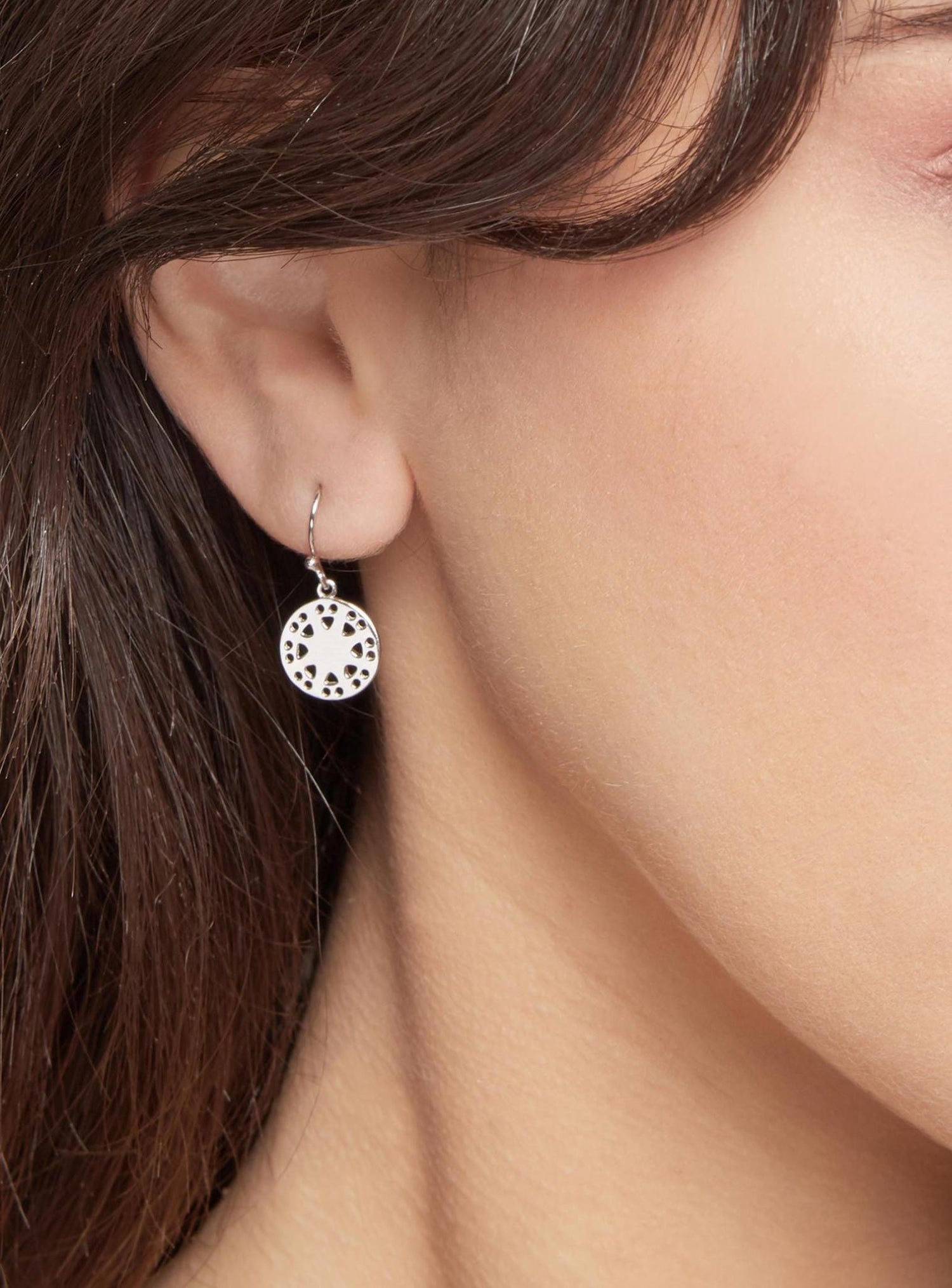 Pastiche Dancing in  Earrings in Silver Copy