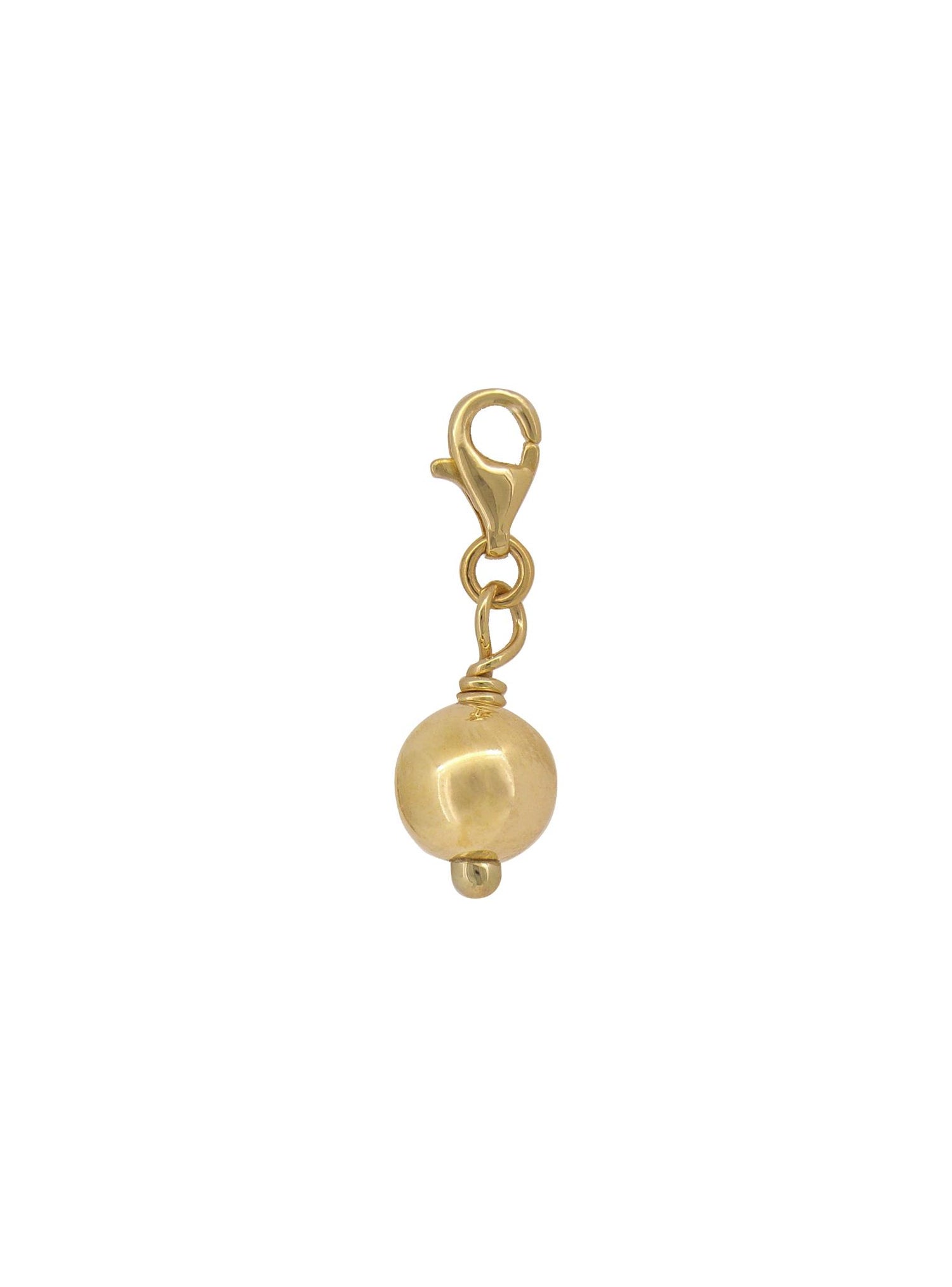 Aurelia Ball Bead Charm Drop in 9ct Gold