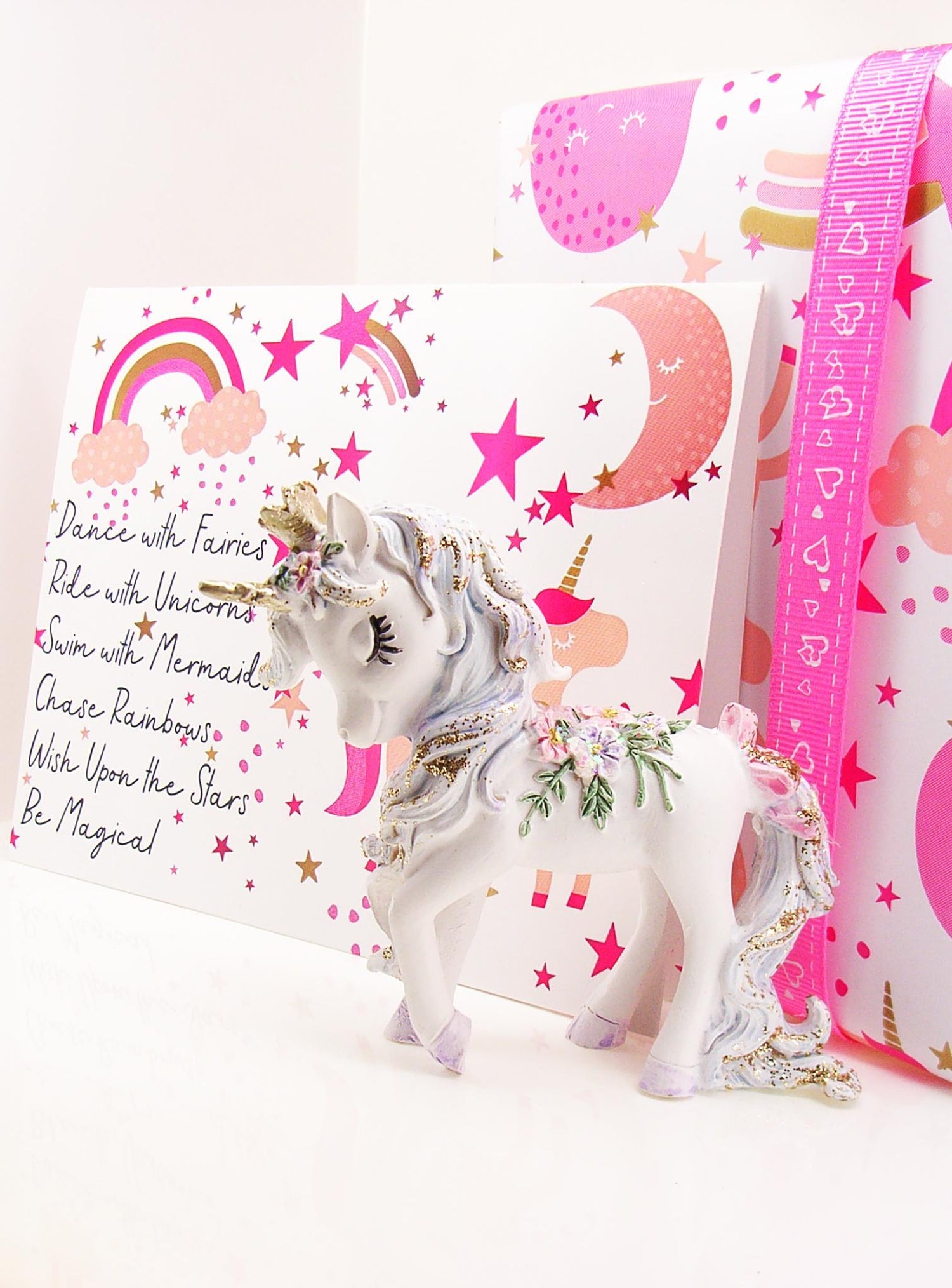 Magical Little Princess Unicorn Keepsake Figurine