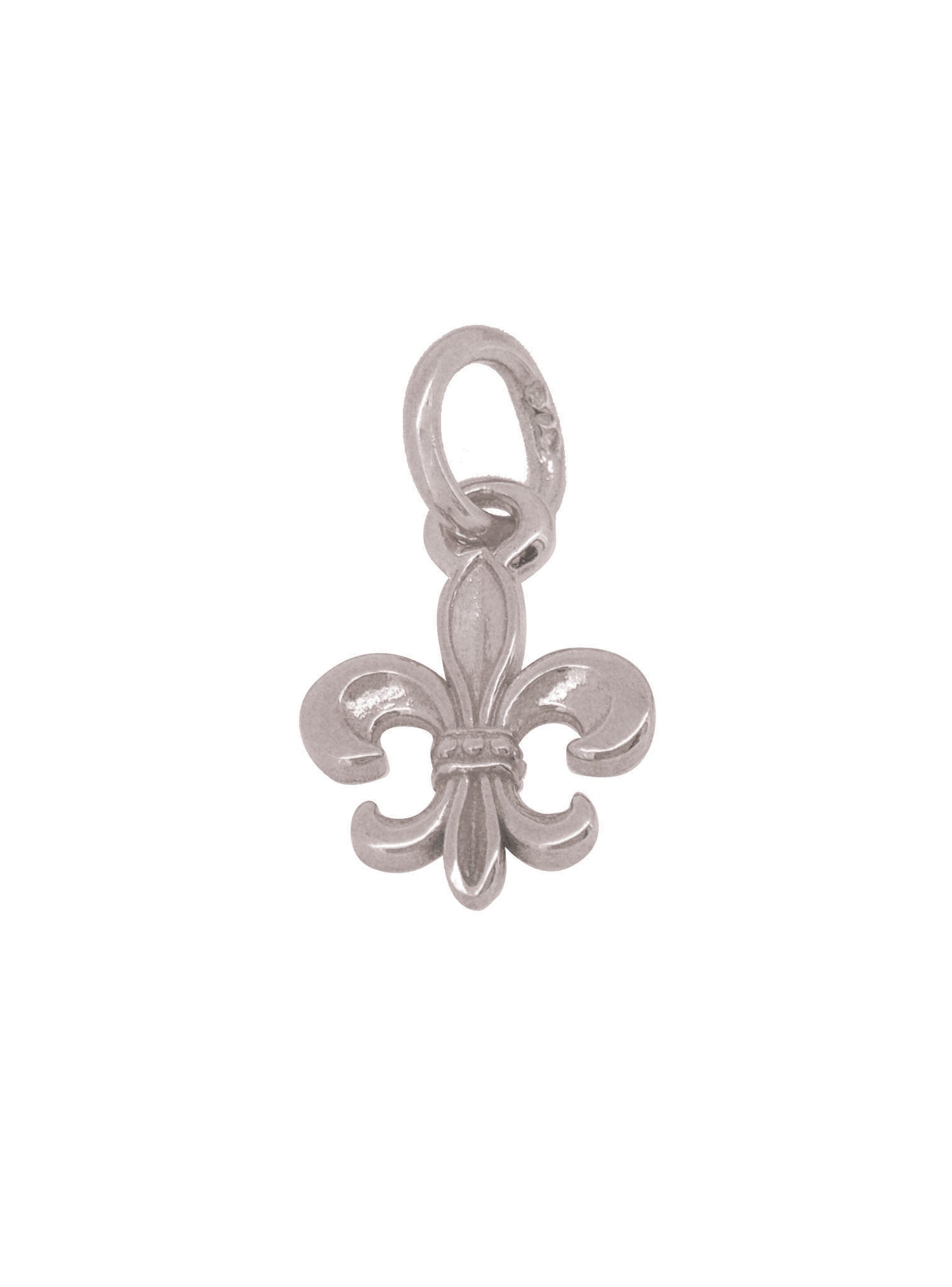 Fleur de Lis Charm in Sterling Silver