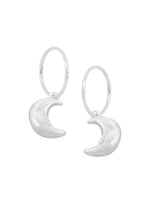 Cresent Moon Sleeper Earring Charms