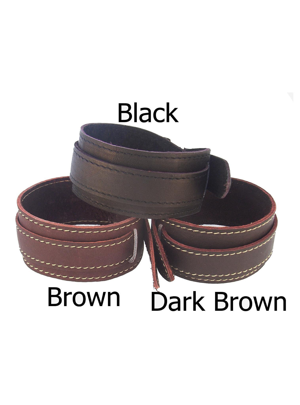 Unisex Wrapped Leather Cuff Bracelet