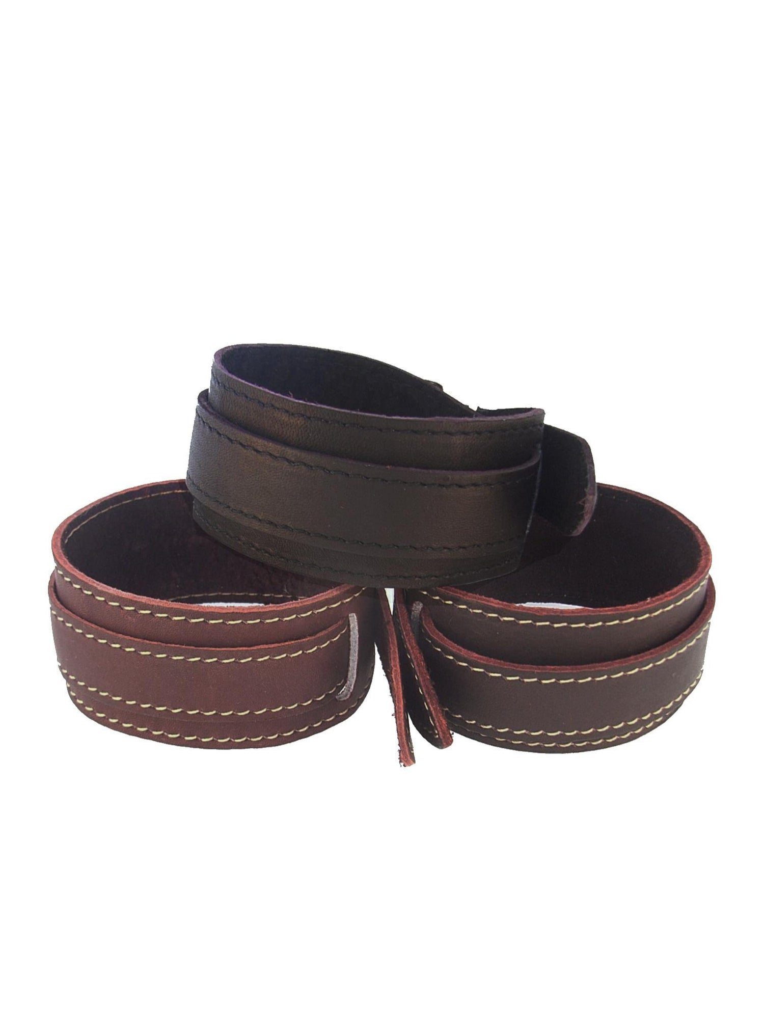 Unisex Wrapped Leather Cuff Bracelet