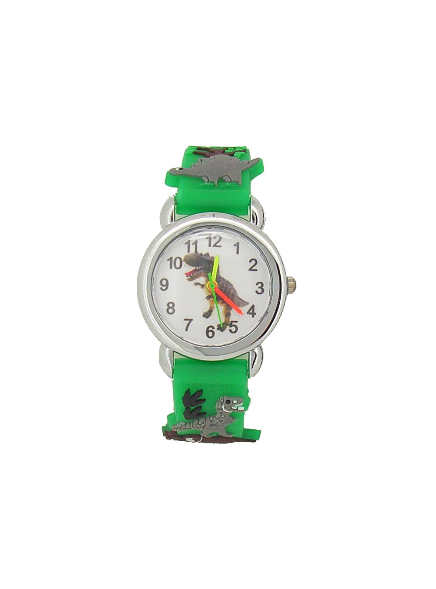 Children's Dinosaur Watch in Green