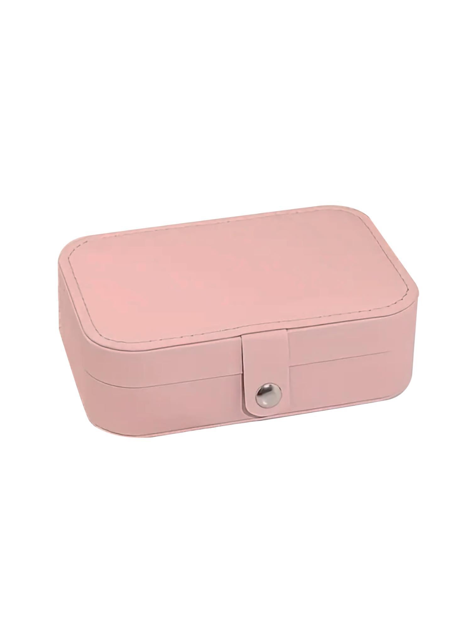 Travel Jewellery Box in Pink