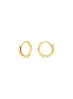 Aurelia 6mm Huggie Hoop Earrings in 9ct Gold