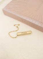 Identity Name Baby Brooch in 9ct Gold