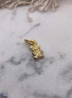Teddy Bear Charm Necklace Chain in 9ct Gold