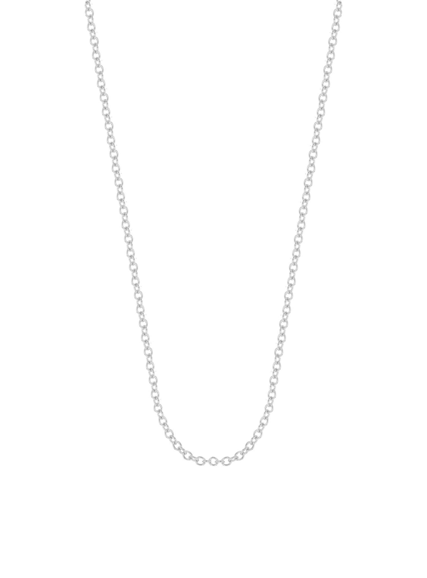 Unisex 1.9mm Cable Chain Necklace