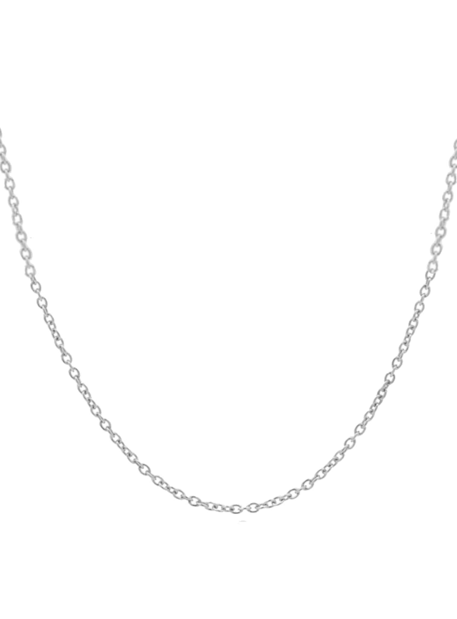Unisex 1.9mm Cable Chain Necklace