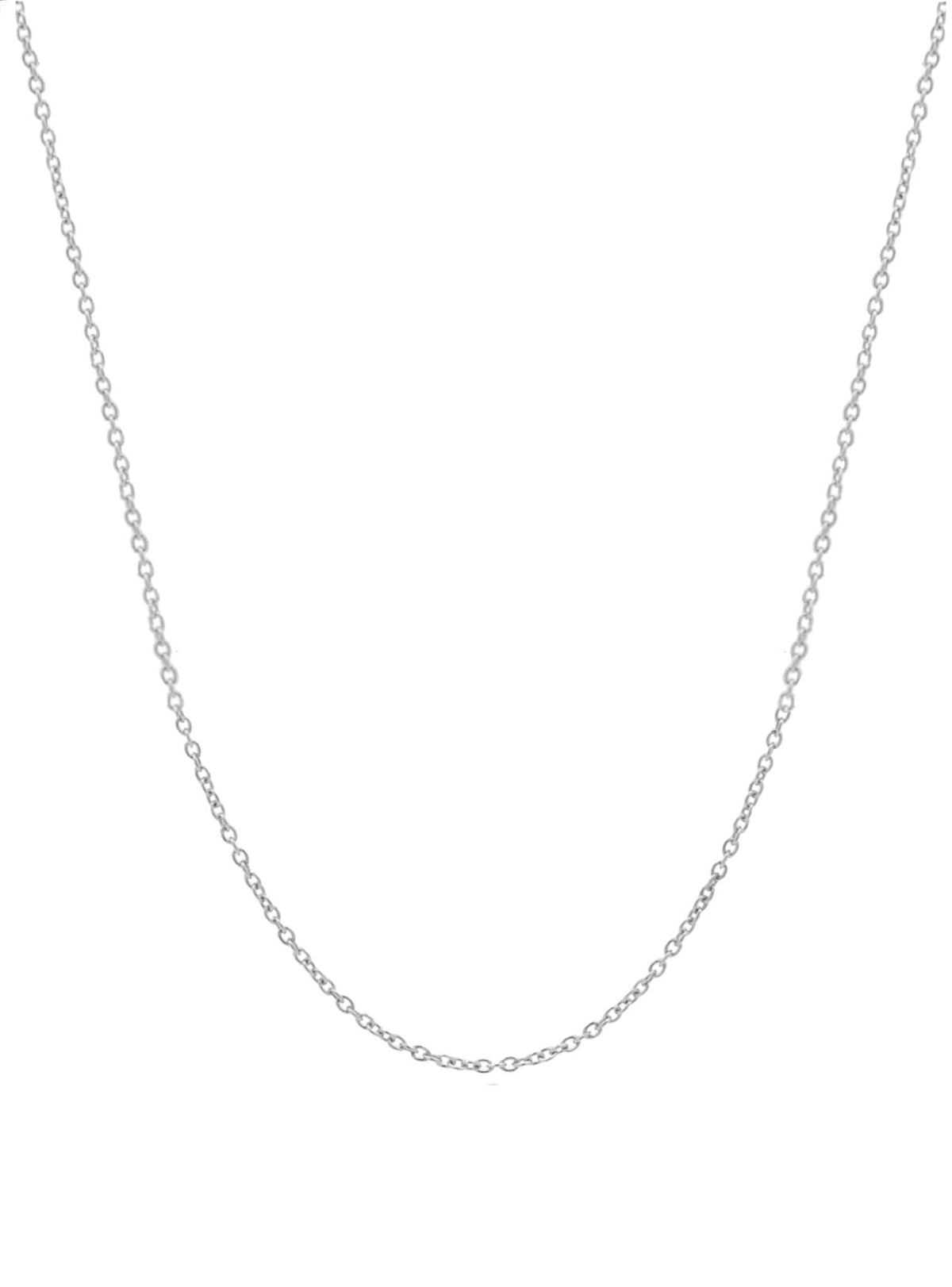 Unisex 1.9mm Cable Chain Necklace