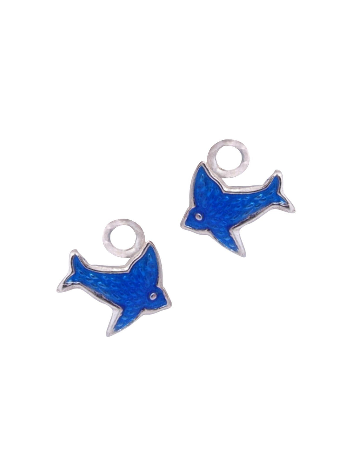 Bluebird Tiny Little Sleeper Charms in Sterling Silver