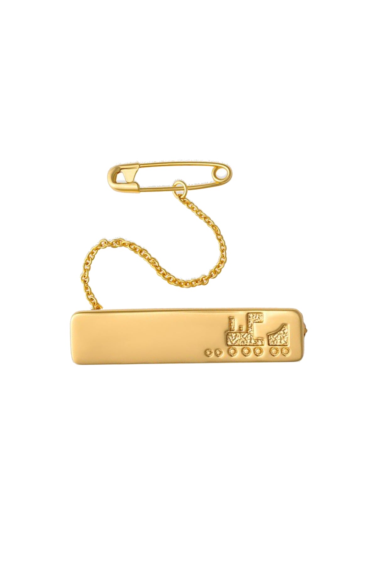 Baby Boy Train Identity Baby Brooch