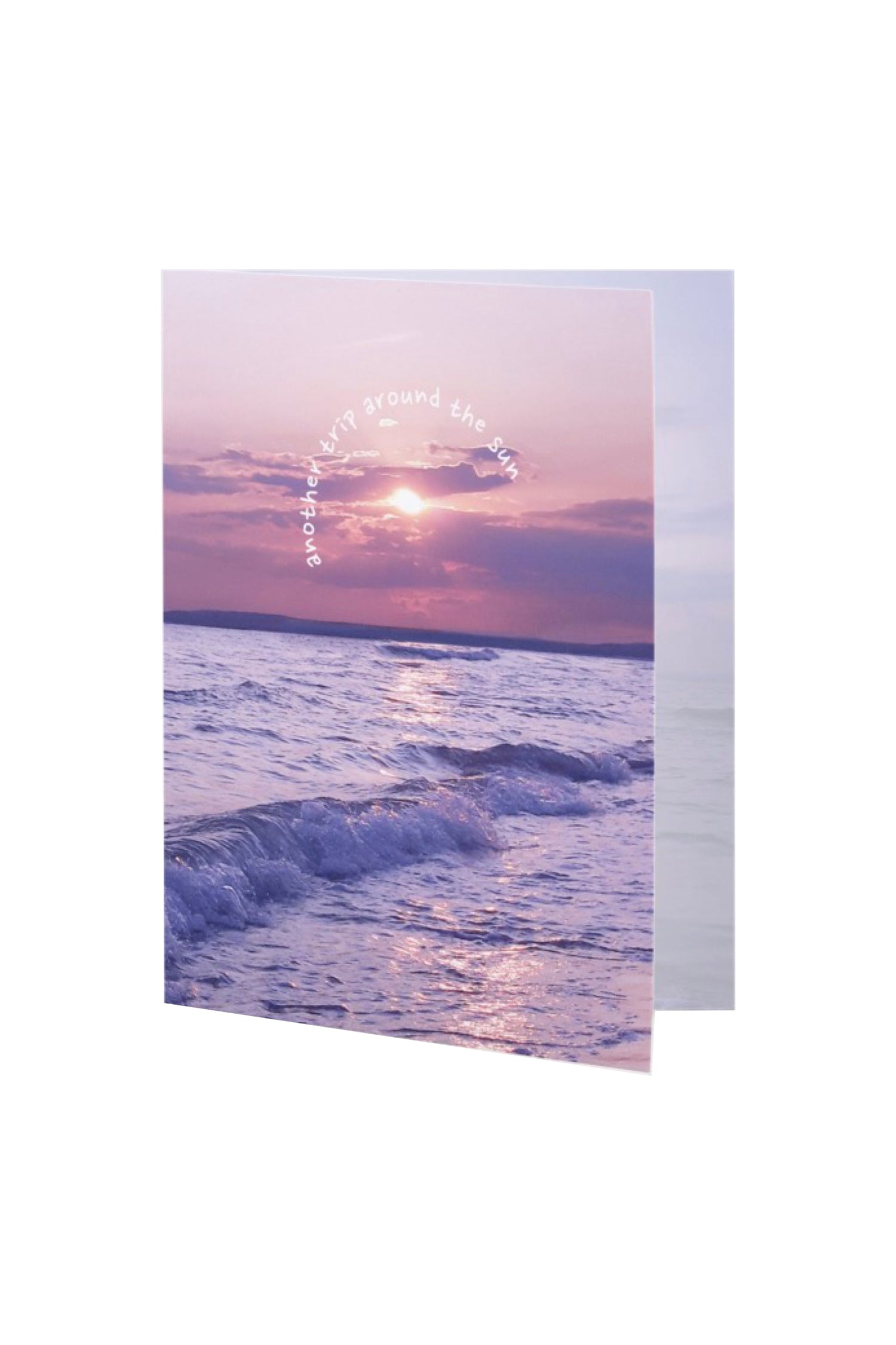 Another Trip Around the Sun Ocean Sunset Gift Card