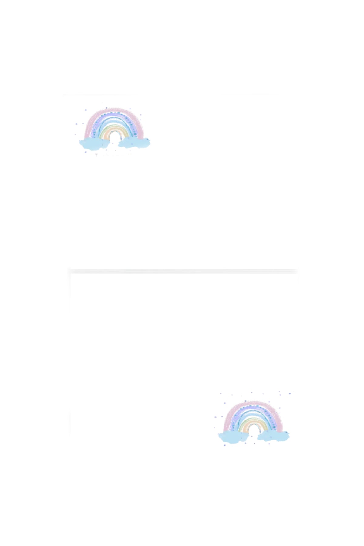 Rainbow Greeting Gift Card