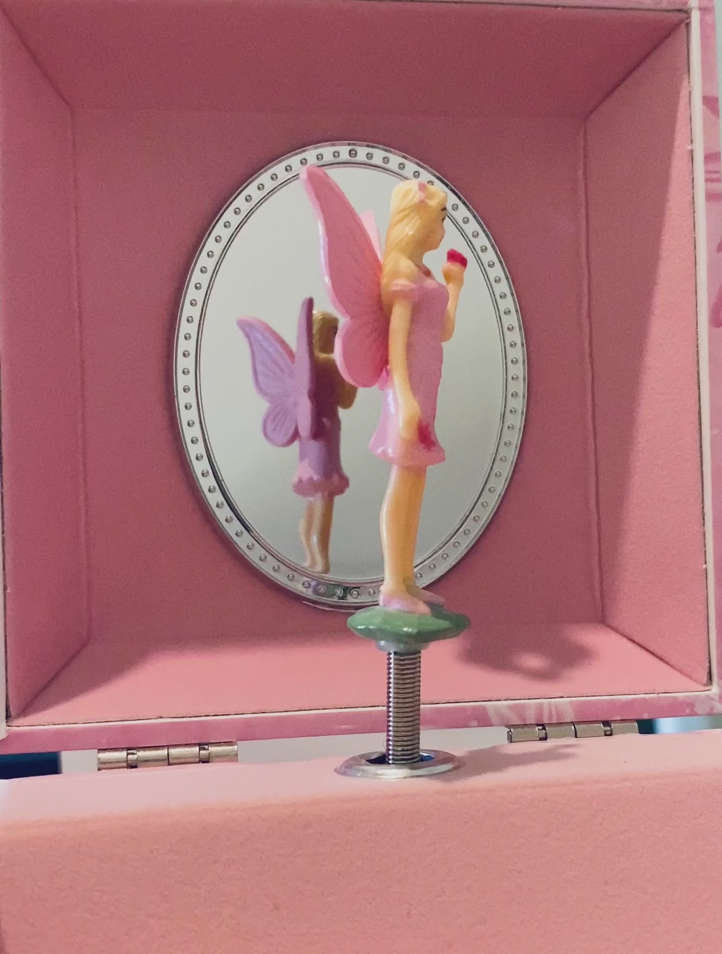 Fairy Dancer Musical Pink Jewellery Box