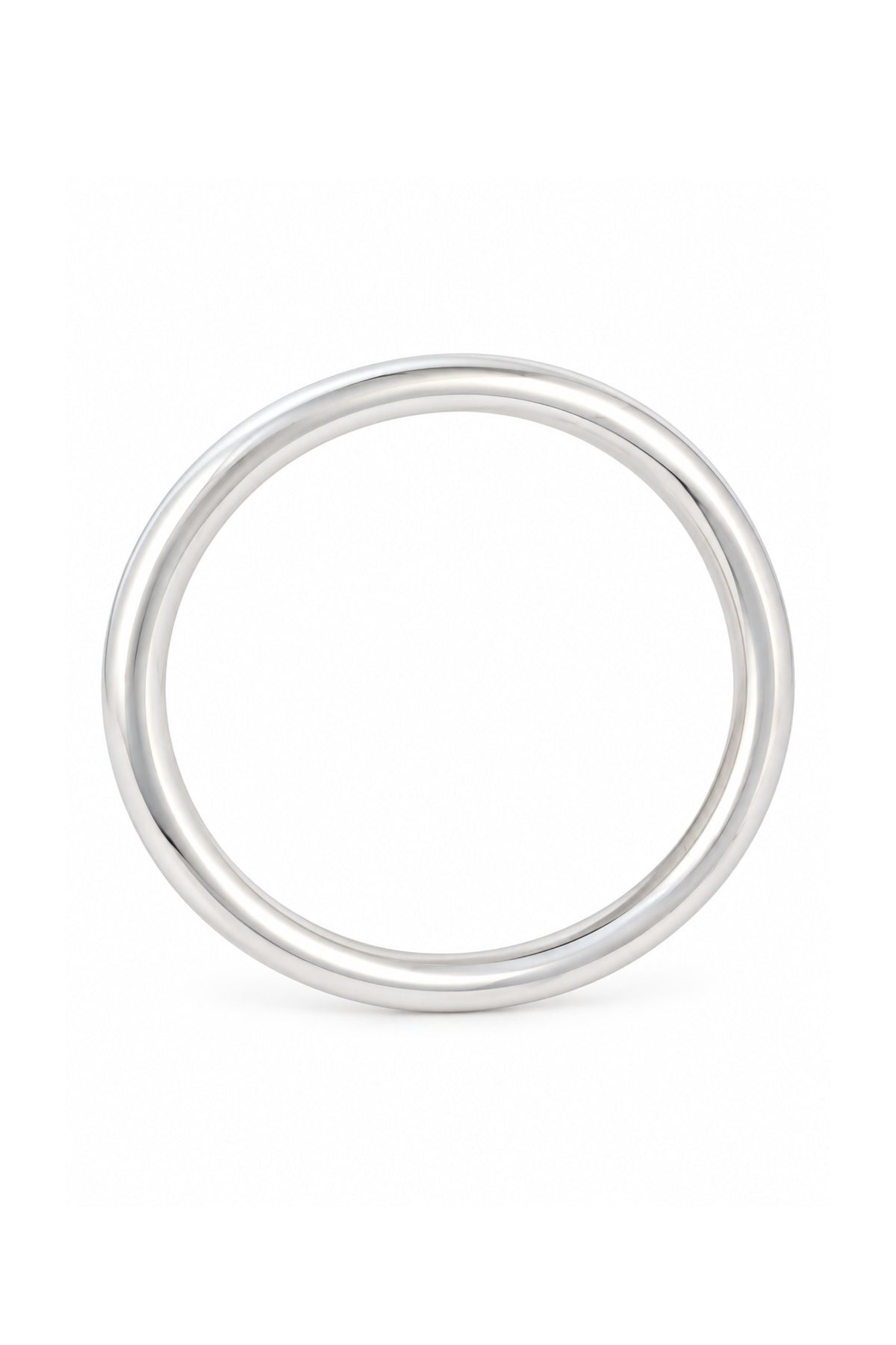 Sterling Silver 7mm Round Golf Bangle All Sizes
