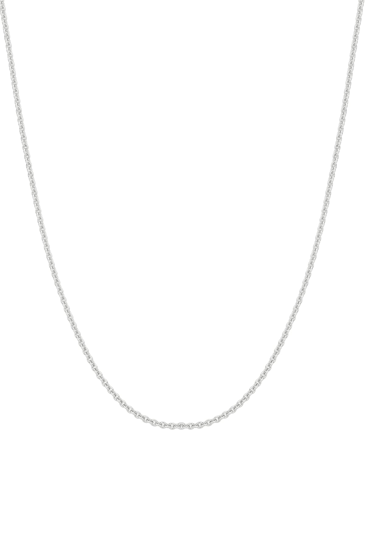 Unisex 1.9mm Cable Chain Necklace