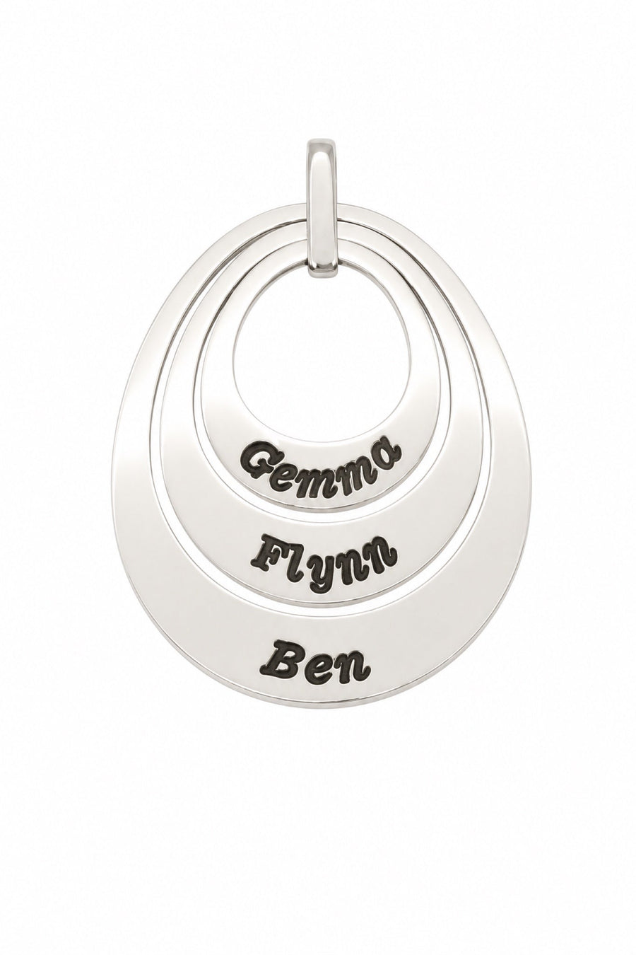 Personalised Mobius and Oval Designs
